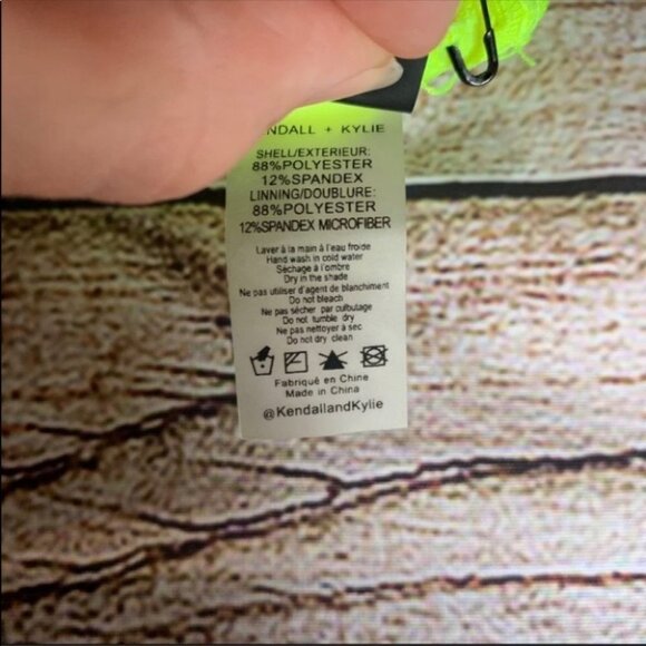 Kendall + Kylie Henely Top Swimsuit Bikini - Picture 6 of 9